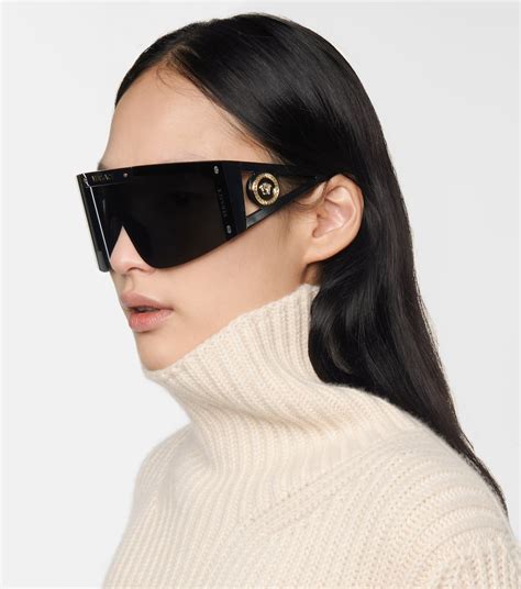 versace womens sunglasses red|best oversized sunglasses Versace.